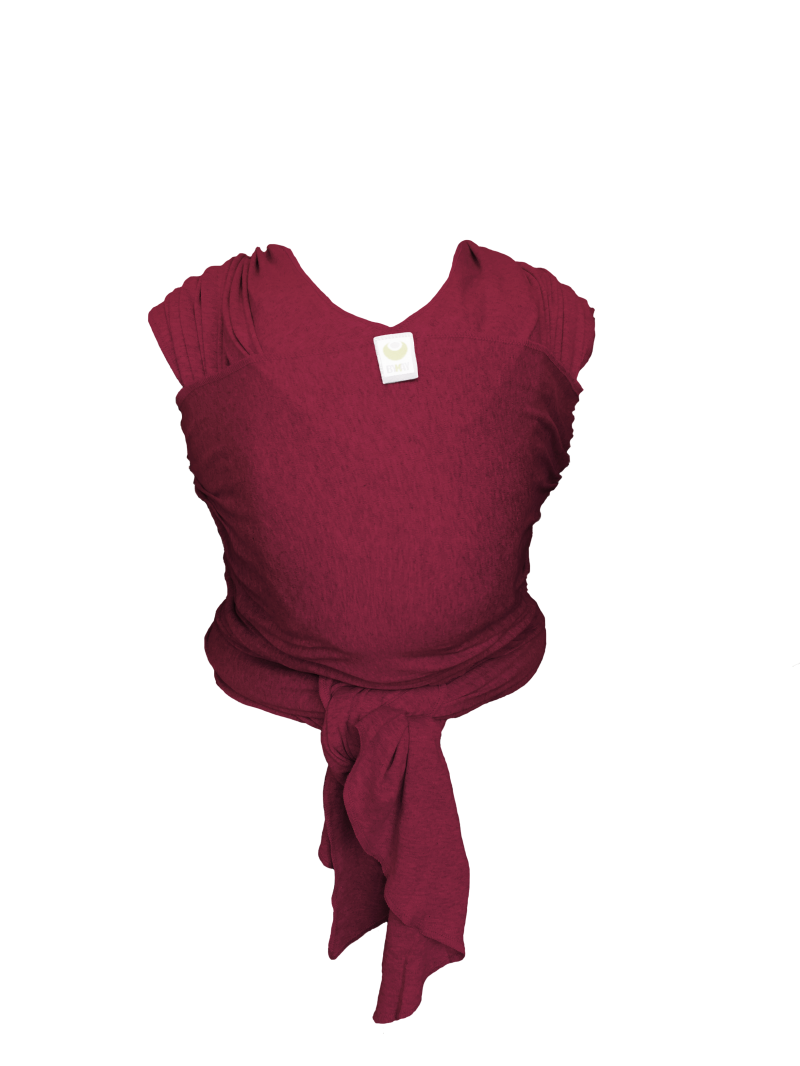 Stretchy wrap classic Berry red - lichter